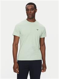 T-SHIRT ESSENTIAL SPORTS MTS0331GN45 ΠΡΑΣΙΝΟ TAILORED FIT BARBOUR