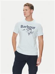 T-SHIRT LYDD MTS1396BU61 ΓΑΛΑΖΙΟ REGULAR FIT BARBOUR