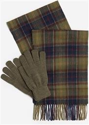 TARTAN SCARF & GLOVE GIFT SET BARBOUR