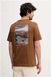 ΒΑΜΒΑΚΕΡΟ ΜΠΛΟΥΖΑΚΙ PARKEND ΑΝΔΡΙΚΟ, ΧΡΩΜΑ: ΚΑΦΕ, MTS1541 BARBOUR