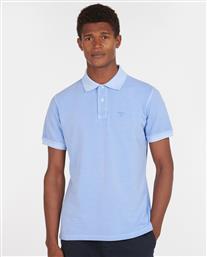WASHED SPORTS POLO SHIRT MML1127BL32 SKY BARBOUR