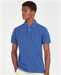 WASHED SPORTS POLO SHIRT MML1127BL97 MARINE BLUE BARBOUR