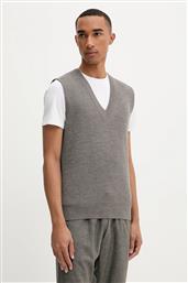 ΜΑΛΛΙΝΟ ΓΙΛΕΚΟ KNITWEAR TURLON ΧΡΩΜΑ: ΚΑΦΕ, KNU5287.305 BARENA VENEZIA
