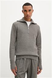 ΜΑΛΛΙΝΟ ΠΟΥΛΟΒΕΡ KNITWEAR BATIGIA ΑΝΔΡΙΚΟ, ΧΡΩΜΑ: ΚΑΦΕ, KNU5289.305 BARENA VENEZIA