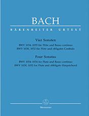 BACH J.S. FOUR SONATAS BARENREITER