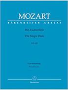 MOZART - THE MAGIC FLUTE BARENREITER