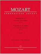 WOLFGANG AMADEUS MOZART - CONCERTO N.5 A-DUR KV 219 ΓΙΑ ΒΙΟΛΙ / ΕΚΔΟΣΕΙΣ BARENREITER