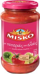 ΣΑΛΤΣΑ ΖΥΜΑΡΙΚΩΝ ΜΕ ΠΙΠΕΡΙΕΣ & ΕΛΙΕΣ MISKO(500 G) BARILLA