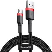 CABLE CAFULE MICRO USB 2.4A 1M RED/BLACK BASEUS από το e-SHOP
