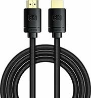 CABLE HDMI 2.1 8K/60HZ HDR 48GBPS 2M BLACK BASEUS