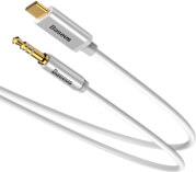 CABLE YIVEN AUDIO M01 USB TYPE C / MINI-JACK 3.5MM 1.2M WHITE BASEUS από το e-SHOP