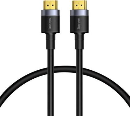 CAFULE 4K HDMI MALE TO 4K HDMI MALE ADAPTER CABLE 1M BLACK CADKLF-E01 BASEUS
