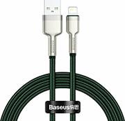 CAFULE CABLE USB LIGHTNING 2.4A 1M GREEN BASEUS