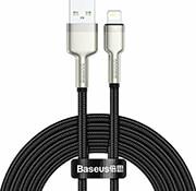 CAFULE CABLE USB LIGHTNING 2.4A 2M BLACK BASEUS