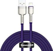 CAFULE CABLE USB LIGHTNING 2.4A 2M PURPLE BASEUS από το e-SHOP