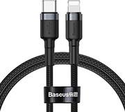 CAFULE CABLE USB TYPE-C TO LIGHTNING PD 18W 1M GREY BLACK BASEUS