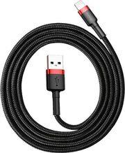 CAFULE USB-A TO LIGHTNING CABLE 18W 1.5A 2M RED CALKLF-C19 BASEUS