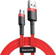 CAFULE USB-A TO MICROUSB CABLE 18W 2.4A 1M RED CAMKLF-B09 BASEUS