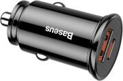 CAR CHARGER PPS 30W MAX (PD3.0 / QC4.0 / SCP) BLACK BASEUS