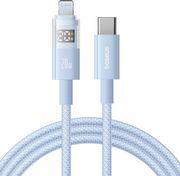 DISPLAY 2 100W 5A TYPE-C TO TYPE-C CABLE 2M BLUE BASEUS