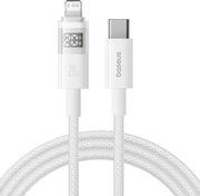 DISPLAY 2 100W 5A TYPE-C TO TYPE-C CABLE 2M WHITE BASEUS