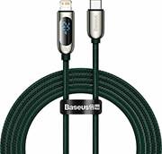 DISPLAY CABLE TYPE-C TO LIGHTNING PD 20W 2M GREEN BASEUS
