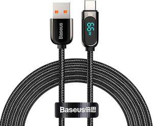 DISPLAY CABLE USB TO TYPE-C 66W 2M BLACK BASEUS