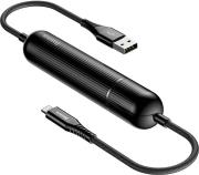 ENERGY TWO-IN-ONE POWER BANK CABLE 2500MAH USB TO LIGHTNING BLACK BASEUS από το e-SHOP
