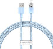FAST CHARGING CABLE EXPLORER USB TO LIGHTNING 2.4A 1M BLUE BASEUS