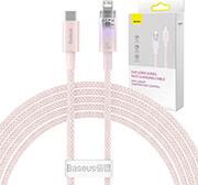 FAST CHARGING CABLE TYPE-C TO LIGHTNING EXPLORER SERIES 2M 20W PINK BASEUS από το e-SHOP