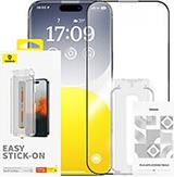 IPHONE 15 PLUS SAPPHIRE PRIVACY PROTECTION TEMPERED GLASS BASEUS