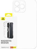 IPHONE 15 PRO MAGNETIC CASE OS-LUCENT SERIES CLEAR BASEUS