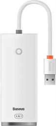 LITE SERIES HUB 4IN1 USB TO 4X USB 3.0 25CM WHITE BASEUS