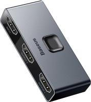 MATRIX HDMI SWITCHER 4K 2-IN-1 SPACE GREY BASEUS