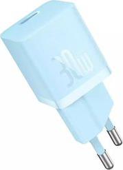 MINI WALL CHARGER GAN5 30W BLUE BASEUS