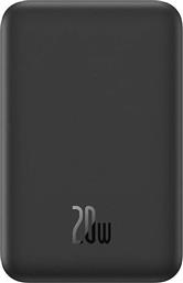 POWERBANK MAGNETIC MINI 5000MAH - ΜΑΥΡΟ BASEUS