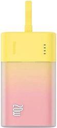 POWERBANK POPSICLE 5200MAH 20W LIGHTNING + TYPE-C EDITION CUSTARD YELLOW BASEUS