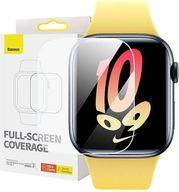 SCREEN PROTECTOR FOR APPLE WATCH 40MM SERIES PLASTIC 2-PACK CLEAR BASEUS από το e-SHOP