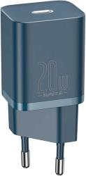 SUPER-SI QUICK CHARGER 1C 20WATT TYPE-C BLUE BASEUS