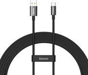 SUPERIOR SERIES CABLE USB TO TYPE-C 65W PD 2M BLACK BASEUS