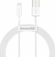 SUPERIOR SERIES USB-A TO LIGHTNING CABLE 20W 2.4A 1.5M WHITE CALYS-B02 BASEUS