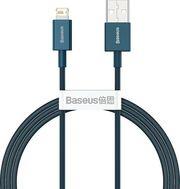 SUPERIOR SERIES USB-A TO LIGHTNING CABLE 20W 2.4A 1M BLUE CALYS-A03 BASEUS