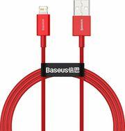 SUPERIOR SERIES USB-A TO LIGHTNING CABLE 20W 2.4A 1M RED CALYS-A09 BASEUS