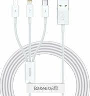 SUPERIOR SERIES USB-A TO LIGHTNING/MICROUSB/USB-C CABLE 20W 2A 1.2M WHITE CAMLTYS-02 BASEUS από το e-SHOP