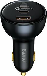 SUPERME CAR CHARGER USB 2X USB-C 160W GREY BASEUS