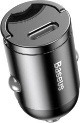 TINY STAR PPS CAR CHARGER TYPE-C 30W FAST CHARGING GREY BASEUS από το e-SHOP