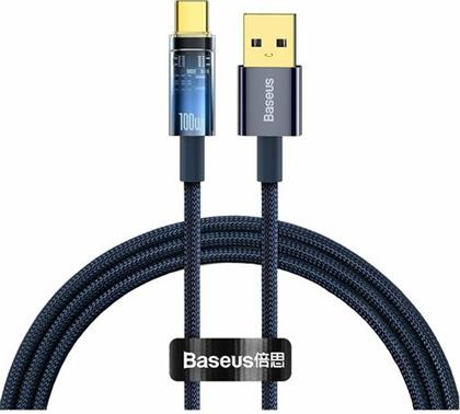 USB TO TYPE-C 100W BLUE 1M ΚΑΛΩΔΙΟ BASEUS