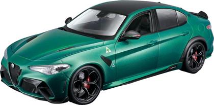 ALFA ROMEO GIULIA GTA ΜΕΤΑΛΛΙΚΟ ΑΝΤΙΓΡΑΦΟ 1:18 GREEN BBURAGO