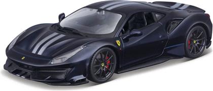 FERRARI 488 PISTA ΜΕΤΑΛΛΙΚΟ ΑΝΤΙΓΡΑΦΟ 1:24 BLUE BBURAGO