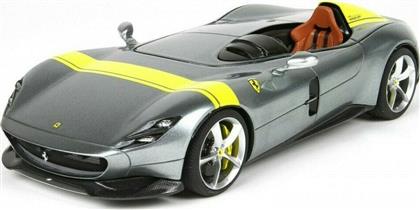 FERRARI MONZA SP1 ΜΕΤΑΛΛΙΚΟ ΑΝΤΙΓΡΑΦΟ 1:18 SILVER BBURAGO